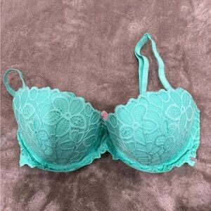 Victoria's Secret Lace Bra - Aqua